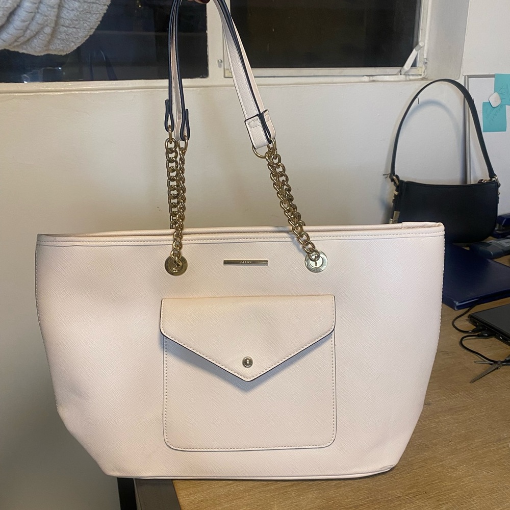 NEW Aldo Tote Cream Handbag